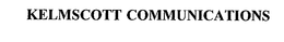 KELMSCOTT COMMUNICATIONS trademark