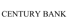 CENTURY BANK trademark