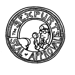THE SEXPURTS SEAL OF APPROVAL trademark