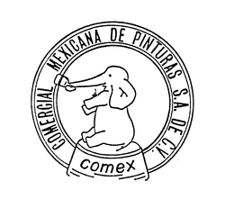 COMERCIAL MEXICANA DE PINTURAS S.A. DE C.V. COMEX trademark
