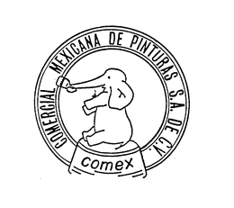 COMERCIAL MEXICANA DE PINTURAS S.A. DE C.V. COMEX trademark