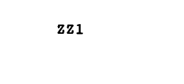 ZZ1 trademark