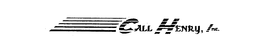 CALL HENRY, INC. trademark