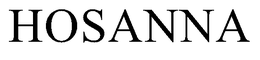 HOSANNA trademark