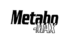 METABO MAX trademark