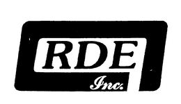 RDE INC. trademark