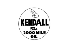KENDALL THE 2000 MILE OIL trademark