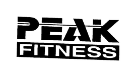 PEAK FITNESS trademark