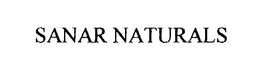 SANAR NATURALS trademark