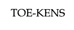 TOE-KENS trademark