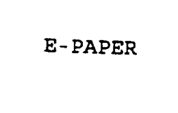 E-PAPER trademark