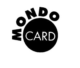 MONDO CARD trademark