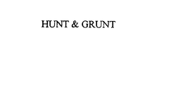 HUNT & GRUNT trademark