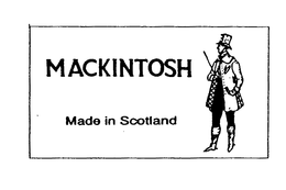 MACKINTOSH MADE IN SCOTLAND trademark