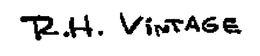 R.H. VINTAGE trademark