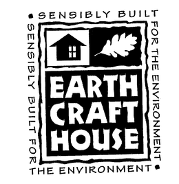EARTH CRAFT HOUSE SENSIBLY BUILT FOR THE ENVIRONMENT trademark