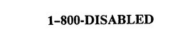 1-800-DISABLED trademark
