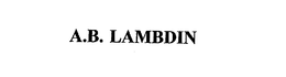 A.B. LAMBDIN trademark