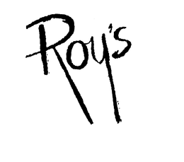 ROY'S trademark