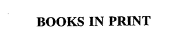 BOOKS IN PRINT trademark