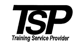 TSP TRAINING SERVICE PROVIDER trademark