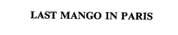 LAST MANGO IN PARIS trademark