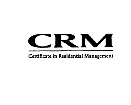 CRM CERTIFICATE IN RESIDENTIAL MANAGEMENT trademark