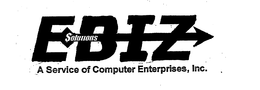 EBIZ SOLUTIONS A SERVICE OF COMPUTER ENTERPRISES, INC. trademark
