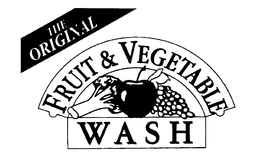 THE ORIGINAL FRUIT & VEGETABLE WASH trademark