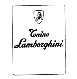 TONINO LAMBORGHINI trademark