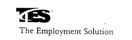 TES THE EMPLOYMENT SOLUTION trademark