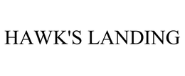 HAWK'S LANDING trademark