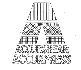 A ACCURSHEAR ACCURPRESS trademark