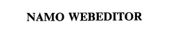 NAMO WEBEDITOR trademark