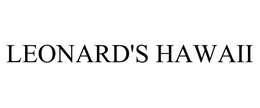 LEONARD'S HAWAII trademark