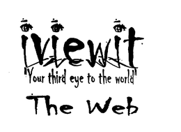 I VIEWIT "YOUR THIRD EYE TO THE WORLD" THE WEB trademark