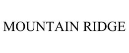 MOUNTAIN RIDGE trademark