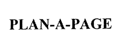 PLAN-A-PAGE trademark