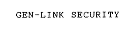 GEN-LINK SECURITY trademark