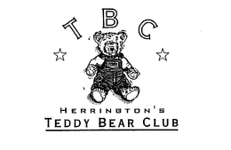 TBC HERRINGTON'S TEDDY BEAR CLUB trademark