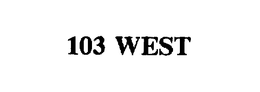 103 WEST trademark