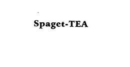 SPAGET-TEA trademark