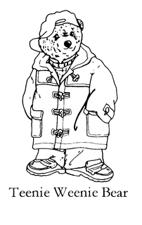 TEENIE WEENIE BEAR trademark