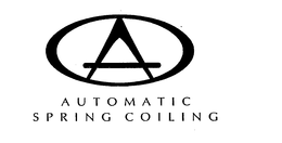 A AUTOMATIC SPRING COILING trademark