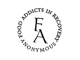 FOOD ADDICTS IN RECOVERY ANONYMOUS FA trademark