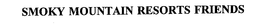 SMOKY MOUNTAIN RESORTS FRIENDS trademark