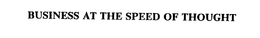 BUSINESS AT THE SPEED OF THOUGHT trademark
