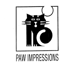 PAW IMPRESSIONS trademark