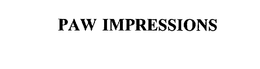 PAW IMPRESSIONS trademark