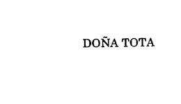 DONA TOTA trademark